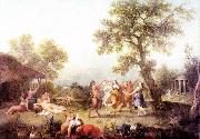 ZUCCARELLI  Francesco Bacchanal oil painting artist